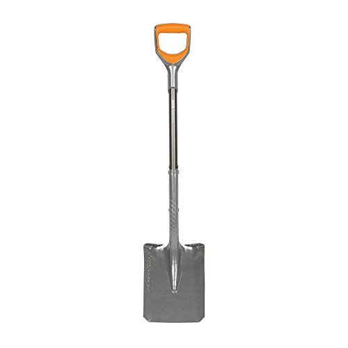 Preisvergleich Produktbild Fiskars 397970-1001 PRO Schaufel, Transfer, 106 cm, Silber