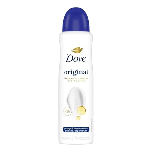 Desodorante Antitranspirante Aerosol Dove Original 150ml (A embalagem pode variar)
