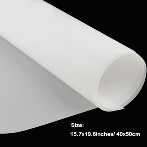 Image of Diffusion Film Filter Sheet 6 Packs Kit 15.7x19.6inches / 40x50cm Lighting Gel Diffuser Roll Photography Video for Led Flash Strobe Light