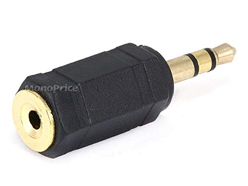Adaptador Jack 3.5mm Macho a 2.5mm Hembra miniatura 2