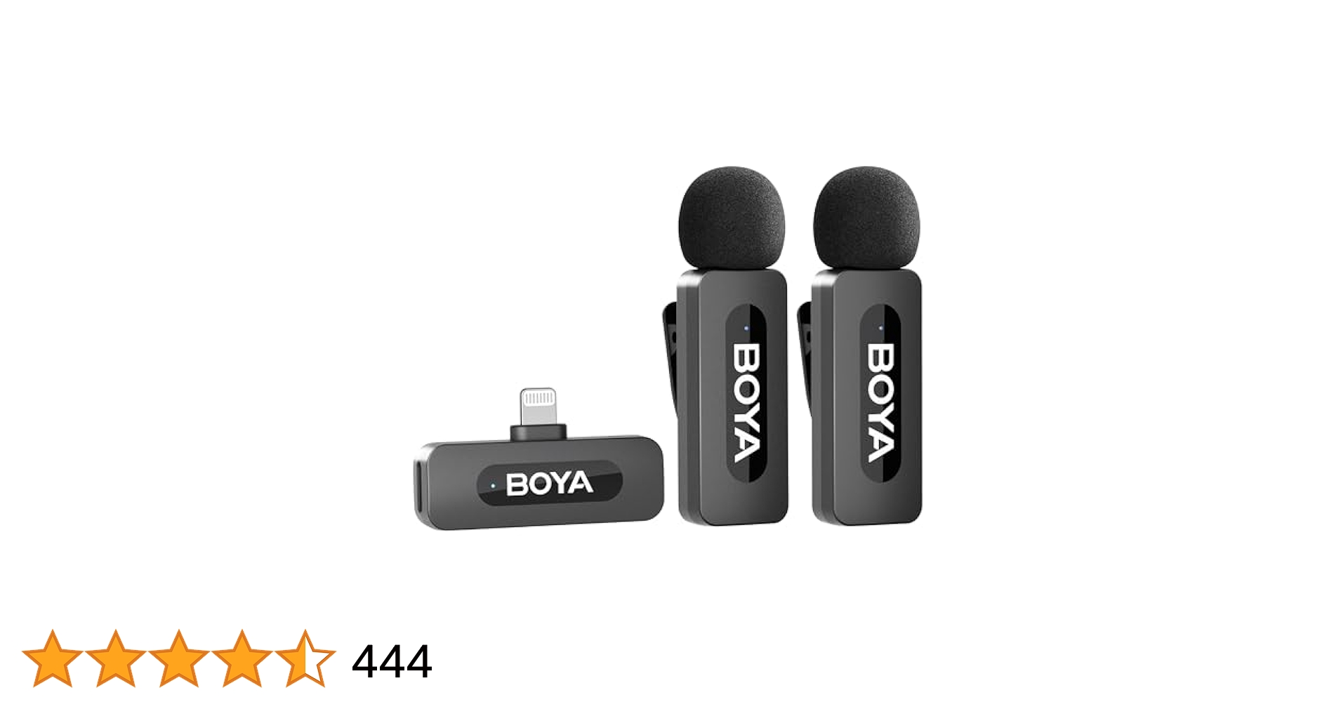 BOYA MIC 2 ワイヤレスマイク BOYAMIC 2 | World's 1st AI-Powered Mini Wireless Microphone