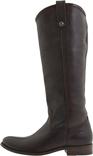 Image of Frye Melissa Button 2 Equestrian-Inspired Tall Boots for Women Made from Hard-Wearing Vintage Leather with Antique Metal Hardware and Leather Outsole - 15 inch Shaft Height