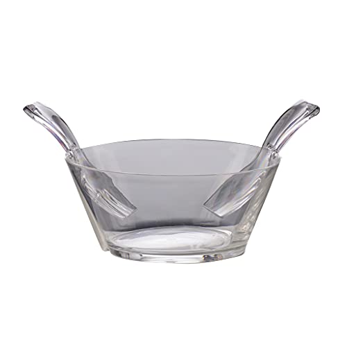 Mario Luca Giusti Fulmine insalatiera Trasparente Vetro Rotondo Moderno Bowl