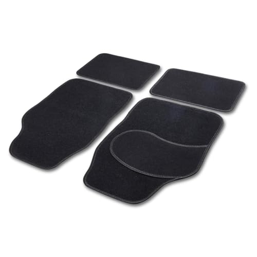 CARTREND 10598 Tappetini universali Anteriore e Posteriore Tappetini per auto universali Tappeti auto universali