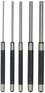 Juego de 5 piezas de punzones de transmisión larga I Hard Ground I Imperial Size I Bag Packed