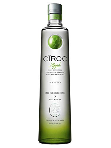  Cîroc Apple Vodka aux arômes naturels de Pomme...