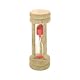 Fackelmann Sanduhr 3,5 x 10 cm aus Buche, Glas und Sand