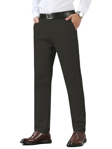 Image of TAGDO Men's Cotton Casual Trousers | Slim Fit Formal Pants for Man | Comfortable & Breathable Fabric | Stylish Office Wear | Everyday Casual Pant for Men