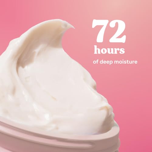 Image of eos Cashmere Whipped Oil Body Butter, Pink Champagne, 72 Hour Weightless Moisture For Dry Skin, Rich Formula and Deep Hydration, Body Care, 12 oz