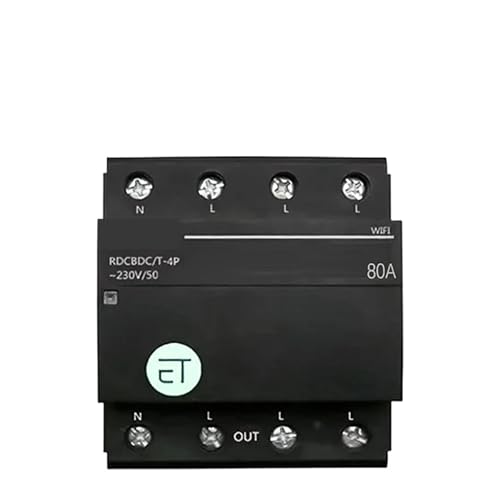 Disjoncteur WIFI triphasé 63A interrupteur connecté Tuya