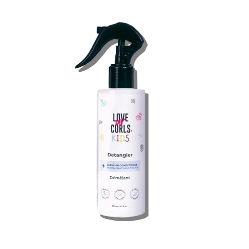 Love Ur Curls Kids Detangler Leave in Conditioner Spray, Pediatri...