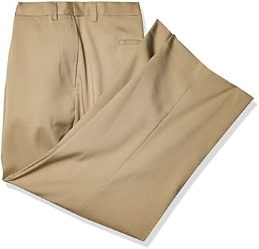 Savane Men's Big & Tall Flat-Front Stretch Crosshatch Dress Pant, Flax, 44W  / 32L: Buy Online at Best Price in UAE