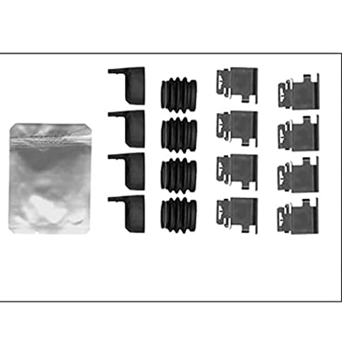Plaquette de frein à disque K0673 kit d'accessoires HELLA 8Dz 355 206-001 anti-bruit
