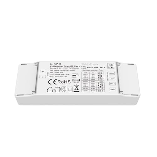Driver LED Constant Current 10V PWM pour éclairage salon chaleureux