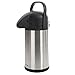 Mr Coffee Pump Pot with Handle-Double Wall-Vacuum Sealed, 2.24 Qt, Stainless Steel