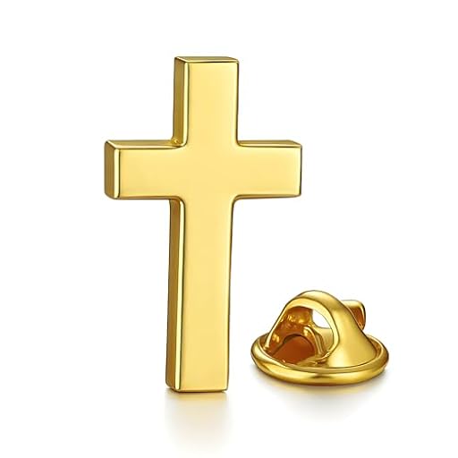 Pinos Cruz Cristiana Dorada | Grabado Láser En La Espalda | Pin´s Católico Jesús 3D Color Oro | Pin Religioso Católico | Broche Para Hombre y Mujer, mm, Acero inoxidable, Ninguna | Ya disponible en tu tienda friki favorita! En mundofriki.es! Pinos Cruz Cristiana Dorada | Grabado Láser En La Espalda | Pin´s Católico Jesús 3D Color Oro | Pin Religioso Católico | Broche Para Hombre y Mujer, mm, Acero inoxidable, Ninguna | Ya disponible en tu tienda friki favorita! En mundofriki.es!