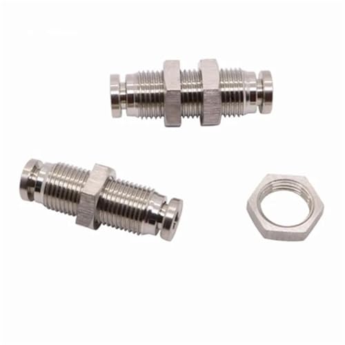 Conector PM10 de acero inoxidable 304: acoplamiento rápido y estanco para paneles 5