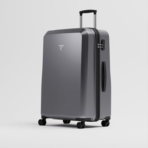 Image of Check-in Large (75cm) Trolley Bag, Combination Lock, Cup Holder, 8 Smooth Wheels, ABS Hooks, Polycarbonate Hard-Shell (Check-in Large, Alloy)