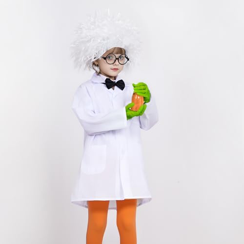 Disfraz Científico Infantil Bata Blanca Mediano miniatura 5