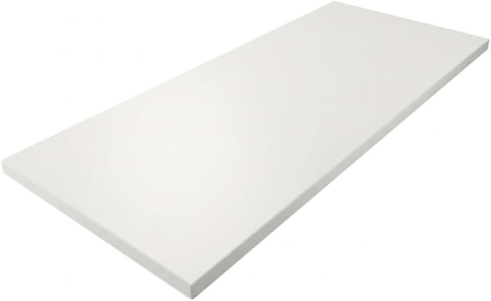 Prateleira 40x70 Tampo Mesa MDF 15mm Branco 70x40 Arrigo Móveis
