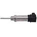 TWTADE Industrial Temperature Sensor Temperature Transmitter -50°C~+150°C, 2-Wire 4-20mA Signal Output 1/2" NPT, Male Thread, Probe Rod Length: 50MM
