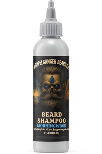 Image of Beard Shampoo - Beard Wash That Actually Softens and Conditions, Dandruff & Itch Control, One Bottle Lasts 3-4 Months, Sulfate Free & Paraben Free, Aloe & Apple Cider Vinegar