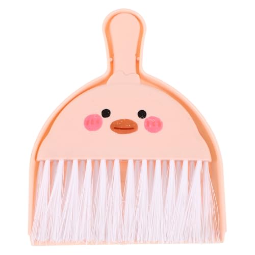 VILLFUL 1 Set Mini Hand Broom Mini Dust Pan Small Brush and Dustpan Table Crumb Sweeper Desktop Broom Kit Small Dust Pan Mini Handheld Broom Mini Broom Keyboard Brush Hand Whisk Broom