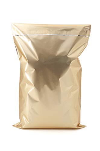 Italpak Envelope macio com aba adesiva dourada, 50 unidades, 15 x 23 + 4 cm