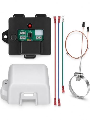 637360 Temp Monitor Control Kit RV Refrigerator Overheat Sensor Replacement for Norcold 2118 1200 1201 1210 1211 Series Cooling Unit Compatible with 634677 634678