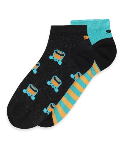 Image of Puma Unisex Cotton Graphic Sneaker 2 Pair Of Socks