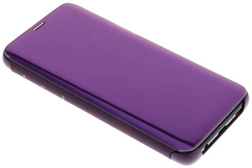 Galaxy S9 Etui à Rabat Violet Clear View avec Affichage Interactif
