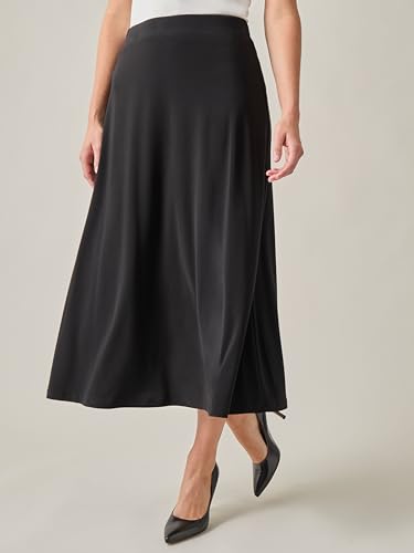 Kasper Women's Pull on A-line Maxi Skirt2