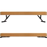 MARFULA Adjustable Balance Beam 8 ft Gymnastic Beam adjustable height for Kids and Teenage of all gymnastic levels, Gymnastic Training Beam Gymnastic Equipment for athlete Home and Gym Club Use