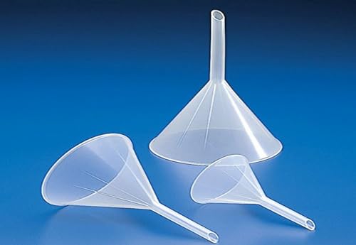 Entonnoir analytique Globe Scientific 100mm en polypropylène pour filtrations de laboratoire