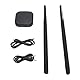 Elektrische Lufttrommel-Set-Sticks, Virtuelle Trommelstöcke, Reality Motion, Somatosensorisches Elektronisches Schlagzeug-Set, für Kinder, Erwachsene, Anfänger