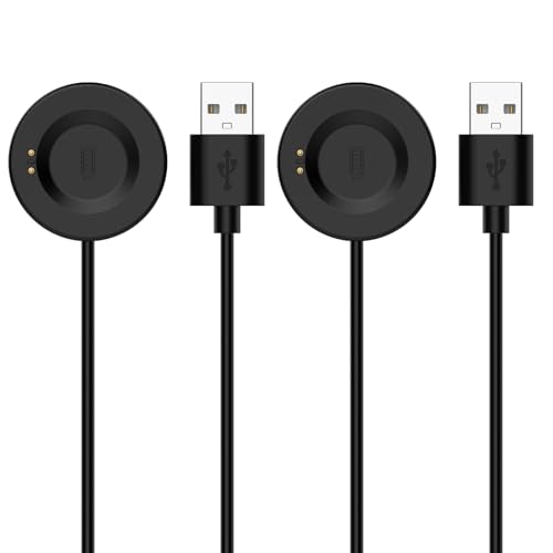 Replacement Charger Compatible with iTouch Air 3/iTouch Sport 3 Charger 3.3ft USB Magnetic Charging Stand Dock Station Cord for iTouch Air 3 Charging Cable (Black,2PACKS)