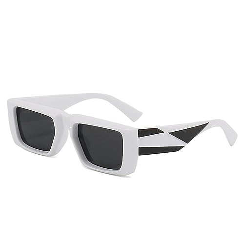 Lunettes de soleil punk mixtes avec verres UV400 pour look de vacances