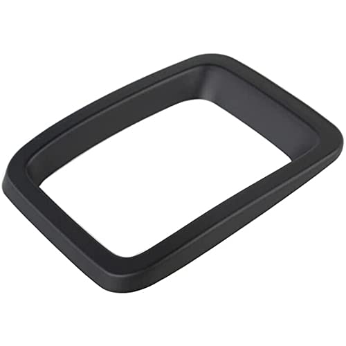 Image of Front Grille Grill Inserts Cover Compatible with Jeep Compass 2017 2018 2019 2020 2021 ABS Grill Cover Rings Frame Trims Kit 7PC (Matte Black)