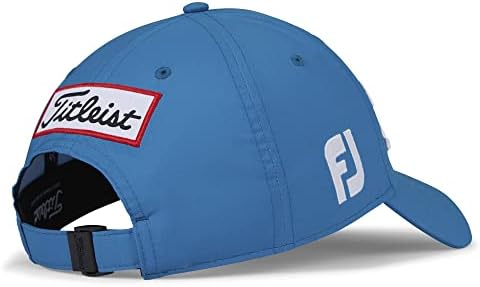 Titleist Men's Tour Performance Cap, Navy/White/Red, 57.0-59.0 cm