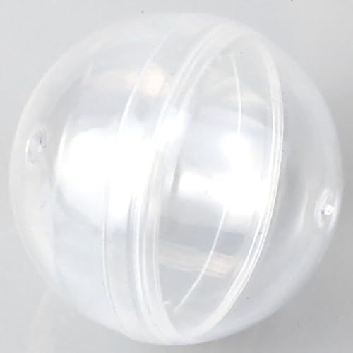 Image of 30pcs 28mm /1.1inch Round Capsules Clear Empty Vending Machine Capsules Containers for Gumball Machines