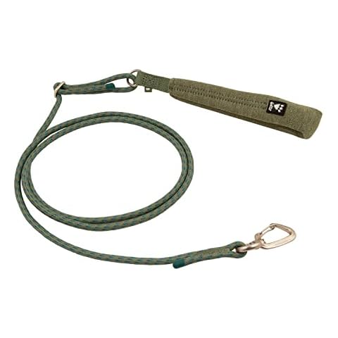 Hurtta Adjustable ECO Rope Dog Leash with Reflective Stripe Cover