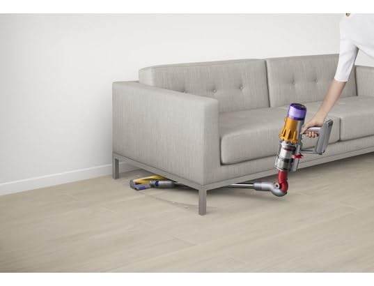 Dyson V12 Detect Slim Absolute Aspiradora Escoba/Mano sin Cable 150AW