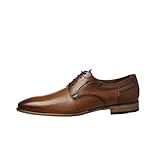 LLOYD Herren Schnürhalbschuhe Darlington, Männer Businessschuhe,Derby,Business-Schuh,anzugschuh,büro,maennlich,Men's,Men,Man,Cognac,38 EU / 5 UK