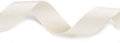Club Green GROSGRAIN RIBBON IVORY 16MMX10, Fabric, 16 mm x 10 m