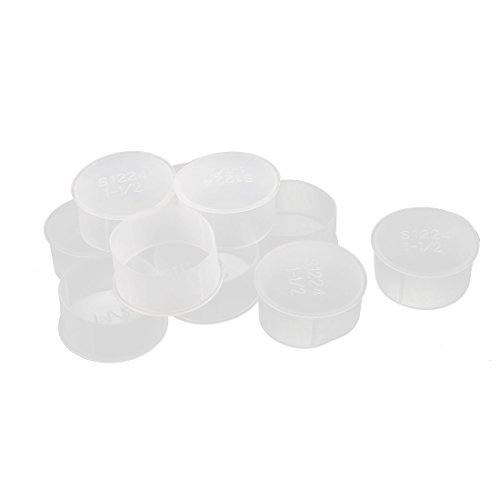 Aexit 10 piezas tapas aisladas para cable 48mm miniatura 1