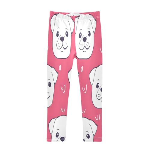 Bolaz Toddler Girls Leggings Printed Yoga Pants Leggings Line Puppy for Kids