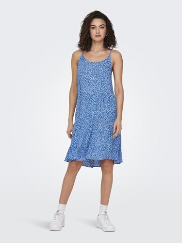 Onlmaj Life S/L AOP Short Dress WVN Noos – Ansicht 6