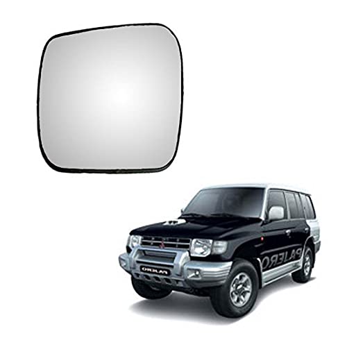Image of MACZO - orvm Left Side Rear View Mirror Glass Tukdi Sub Mirror Plate Mitshubishi Pajero SFX 2000-2011 Model
