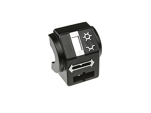 Gehäusehälfte hinten + vorn - mit Klemmschrauben - ohne Schalter und Kabelbaum