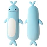 36 inch Whales Long Plush Pillow Large Toy, Soft Whale Stuffed Animals, Big Plush Blue Whale Squishy Plushies Giant Toy Gift for Kids Boys Girls, Birthday, Halloween, Christmas